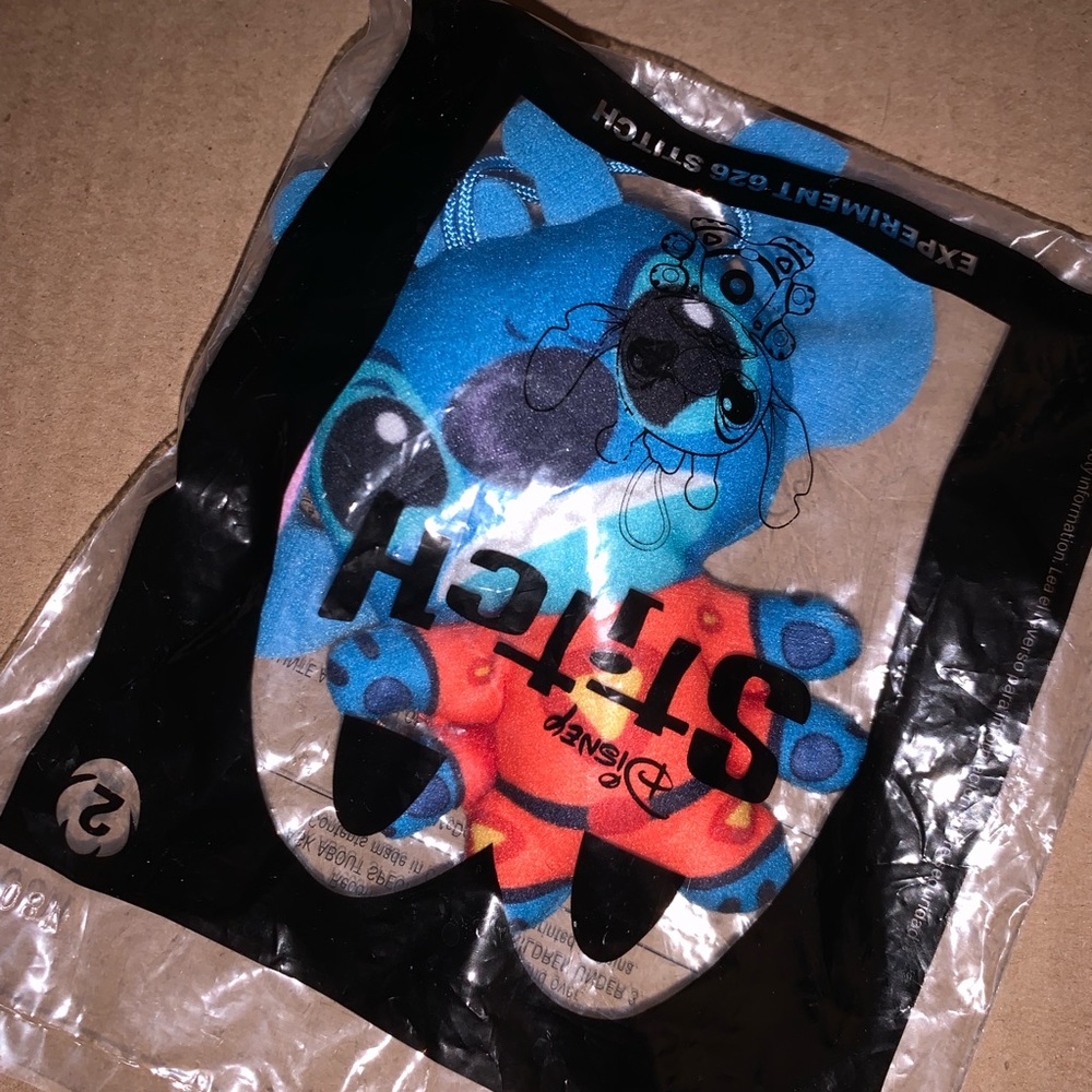 Experiment 626 Alien Stitch Disney Plush Dangler McDonald’s Happy Meal Toys #2 - Picture 3 of 4